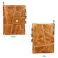 Men Rfid Leather Wallet with Card Slots - Brown