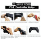 Anti-Slip Protective Sticker For Sony Ps4 Game Handle - Black