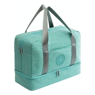 Travel-Ready Waterproof Beach Bag With Double Layer Design - Tiffany Blue