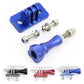 Gopro Helmet Mount Adapter For Aluminum Tripod Head