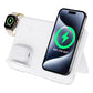 15W Magnetic Wireless Charger With Night Light - Black
