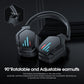 Adjustable Bass Gaming Bluetooth Headset With Mic