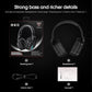 Adjustable Bass Gaming Bluetooth Headset With Mic