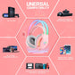 Rgb Wired Gaming Headset With Usb+3.5Mm - Pink