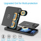 Foldable 4 In 1 Wireless Charger For Mobile Devices - Black