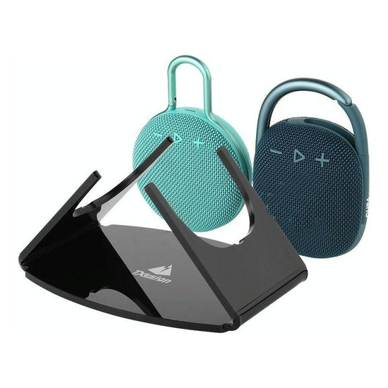 Acrylic Desktop Stand For Jbl Clip 3 / 4 Speaker - Black