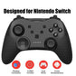 Wireless Bluetooth Game Console Handle for Nintendo Switch with Vibrating Gyroscope - Black
