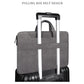 13.3 Inch Detachable Shoulder Laptop Bag - Frosted Pu Business - Pink