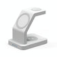 3 In 1 Magnetic Wireless Charger For Iphone Iwatch Airpods - White