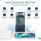 3 In 1 Magnetic Wireless Charger For Iphone Iwatch Airpods - White
