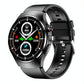 1.39 Inch Ip67 Waterproof Sports Health Monitoring Smart Bluetooth Calling Watch - Black Silicone