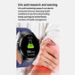 1.39 Inch Ip67 Waterproof Sports Health Monitoring Smart Bluetooth Calling Watch - Black Silicone