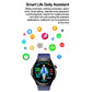1.39 Inch Ip67 Waterproof Sports Health Monitoring Smart Bluetooth Calling Watch - Black Silicone