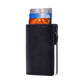 Crazy Horse Rfid Blocking Card Holder - Pu Leather