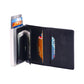 Crazy Horse Rfid Blocking Card Holder - Pu Leather