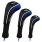 3-In-1 Golf Club Cover Set - No.1 No.3 No.5 - Blue