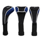 3-In-1 Golf Club Cover Set - No.1 No.3 No.5 - Blue