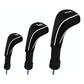 3-In-1 Golf Club Cover Set - No.1 No.3 No.5 - Blue
