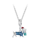 925 Sterling Silver Dachshund Pendant Animal Beads