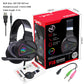 Rgb Stereo Gaming Headset With Mic Black