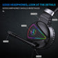 Rgb Stereo Gaming Headset With Mic Black