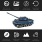 1 32 Four-way Rc Tank with Remote Control - Blue