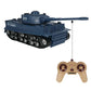 1 32 Four-way Rc Tank with Remote Control - Blue