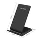 10W Vertical Wireless Charger For Smartphones Black