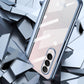 For Samsung Galaxy z Fold4 5G Samsung Galaxy z Fold4 Full Body Electroplating Hinge Case - Integrated Design - Rose Gold
