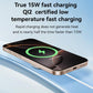 15W Magnetic Fast Wireless Charger White