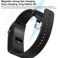 1.5 Inch Silicone Band Earphone Detachable Ip68 Waterproof Smart Watch Support Bluetooth Call - Black