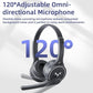 3.5Mm Wired Noise Cancelling Gaming Headset - Black