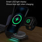 4 In 1 Wireless Charger For Phone Watch Airpods - Black