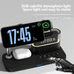 15W Wireless Charger Clock Lamp Multifunctional - Black