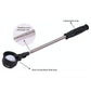 Foldable Golf Ball Picker With Stainless Steel Rod - 8 Sections - Black