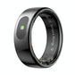 Smart Ring Heart Rate Blood Oxygen Sleep Sports Size 10 - Black