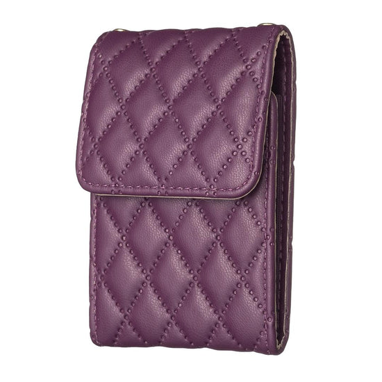 Vertical Card Bag For Mobile Phones Sticker - Dark Purple