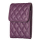 Vertical Card Bag For Mobile Phones Sticker - Dark Purple