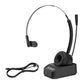 Wireless Noise-Cancelling Headset With Mic Black