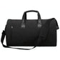 Shoe Compartment Travel Suit Bag - Compact & Organized - Light Grey