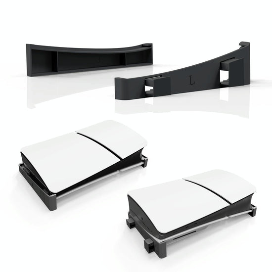Universal Horizontal Stand For Ps5 Slim - Digital / Optical Drive Version - Black