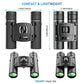 Portable 8x21 Zoom Binoculars for Long Distance Viewing