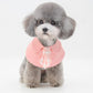 Pet Shawl Scarf Saliva Towel Dog Clothes Accessories - Size S - Green