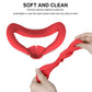 Silicone Face Cover with Nose Pad for Meta Quest 3 - Eye Mask - Black