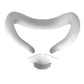 Silicone Face Cover with Nose Pad for Meta Quest 3 - Eye Mask - Black