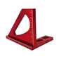Aluminum Alloy 90 Degree Square Multi-Function Ruler For Woodworking