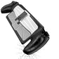 Protective Case with Holder for Sony Playstation Portal Console - Black