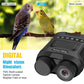 3 Digital Night Vision Binoculars with 3 Ips Screen - Black