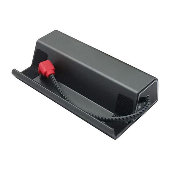 Steam Deck Charging Base Handheld Stand Charger Silver Gray