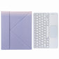 Bluetooth Keyboard Leather Case For Ipad 10.2 / Pro 10.5 - Three-Fold Holder - Rainbow